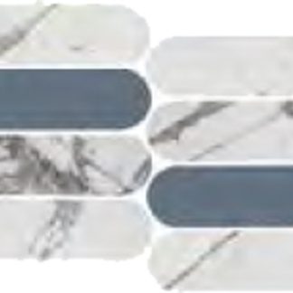 Douglas Jones 195X370 Moods Ovale Invis Grey/Cielo