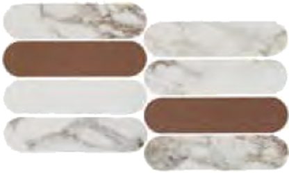 Douglas Jones 195X370 Moods Ovale Cal Pink/Fiamma
