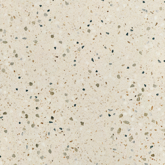 Grespor 597x597 Terrazzo M16805RT White Mat