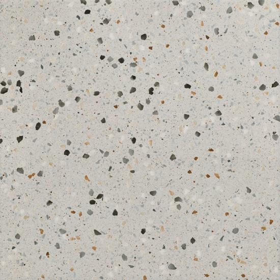 Grespor 597x597 Terrazzo M16805RT Grey Mat