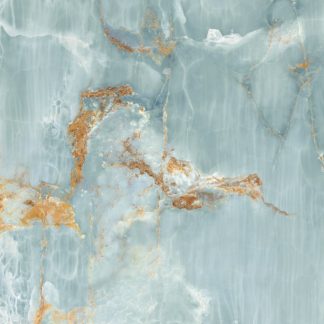 Imola 1200X1200 Room Onyx Aqua BlueGold